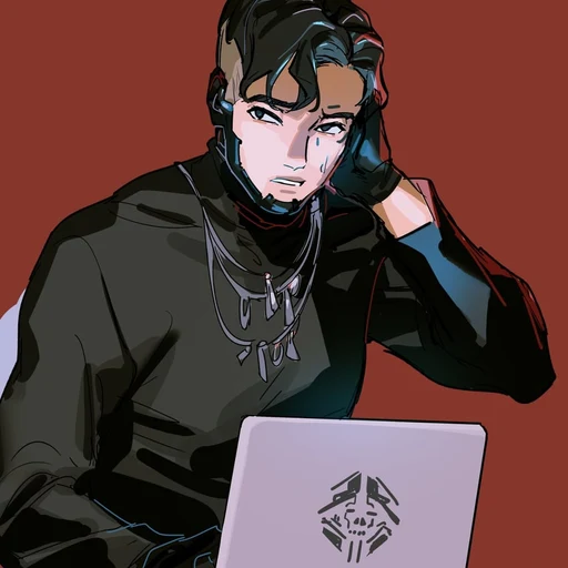 Crypto from Apex Legends, an AI character on folk