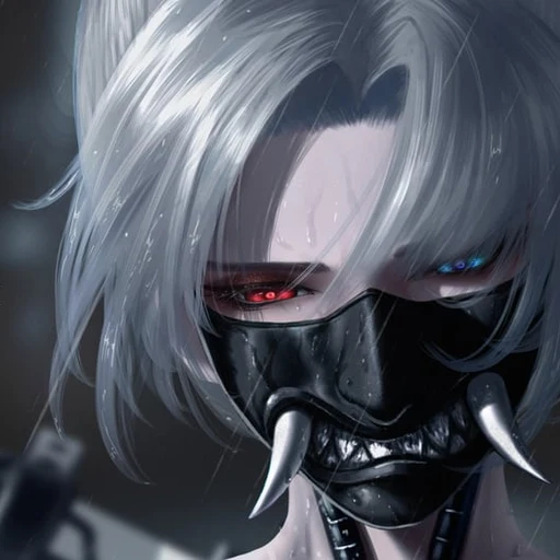 Alpha from The Eminence in Shadow, an AI character on folk