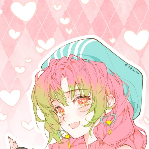 Mitsuri kanroji from Demon Slayer: Kimetsu no Yaiba, an AI character on folk