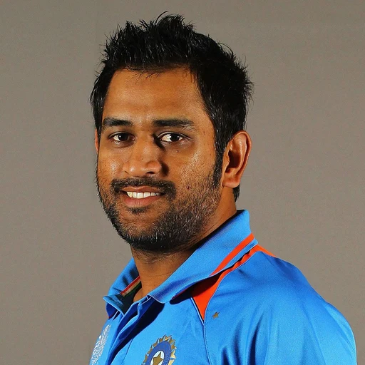 MS Dhoni from Indian cricketer