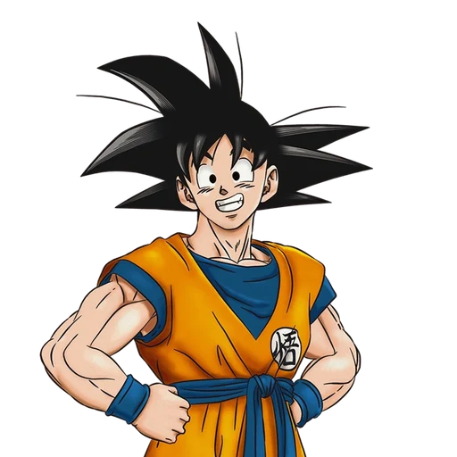 Goku from Dragon Ball, an AI character on folk
