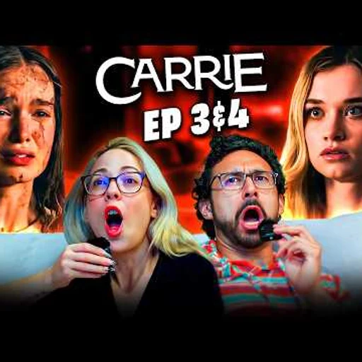 Carrie Red from anonymous cyberbullying account in Prime Video's Carrie 2026 series, an AI character on folk