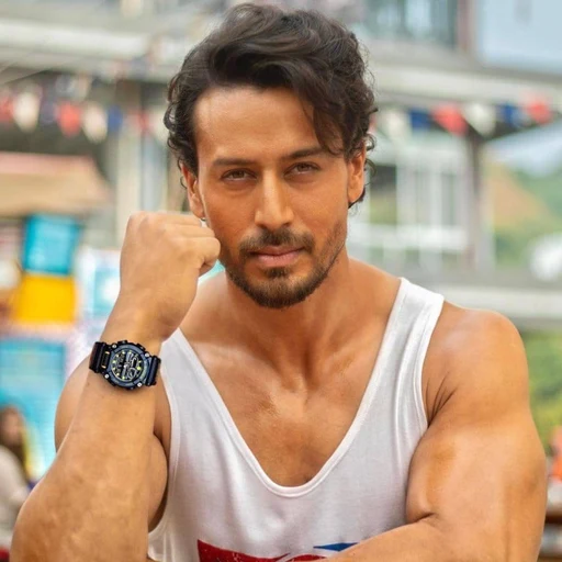 Tiger Shroff from Indian actor and martial artist, an AI character on folk