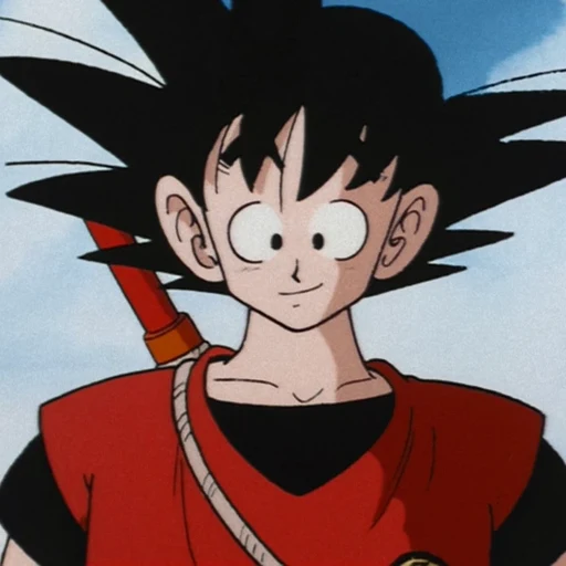 Goku from Dragon Ball, an AI character on folk