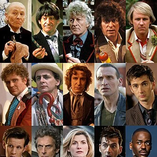 The Doctor from Doctor Who, an AI character on folk