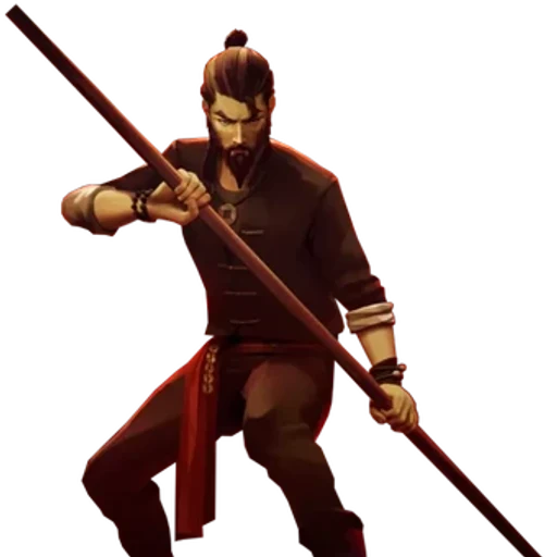 sifu from Sifu video game protagonist, an AI character on folk