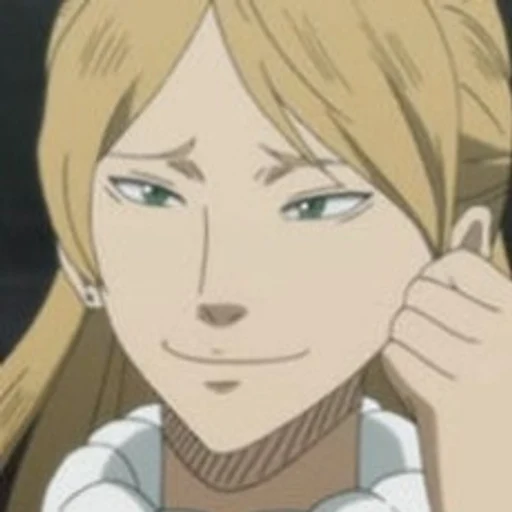 Salim from Black Clover, an AI character on folk