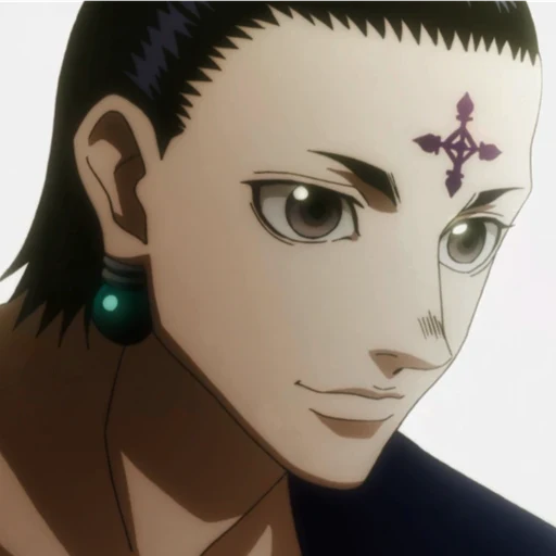 Crollo lucifer from Hunter x Hunter, an AI character on folk