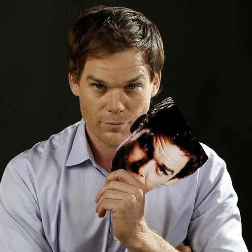 Dexter Morgan from Dexter, an AI character on folk