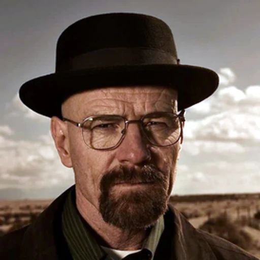 Heisenberg from Breaking Bad, alias Heisenberg, an AI character on folk