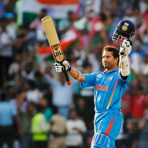 Sachin Tendulkar from Indian former international cricketer