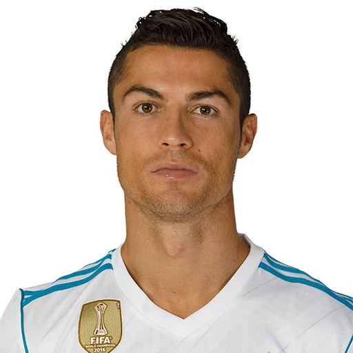 Cristiano Ronaldo from footballer, an AI character on folk