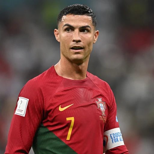 RONALDO from Portuguese footballer, an AI character on folk