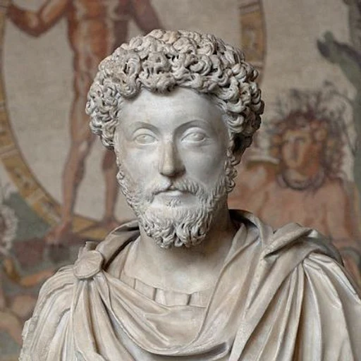 Marcus Aurelius from Roman emperor and Stoic philosopher, an AI character on folk