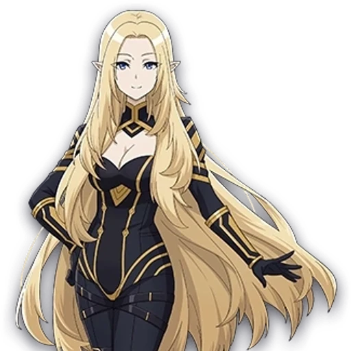 Alpha from The Eminence in Shadow, an AI character on folk