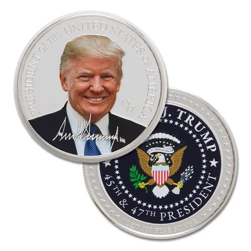Trump from 47th and 45th President of the United States, an AI character on folk
