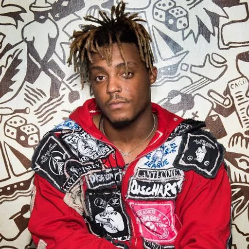 Juice wrld from American rapper, singer, and songwriter, an AI character on folk