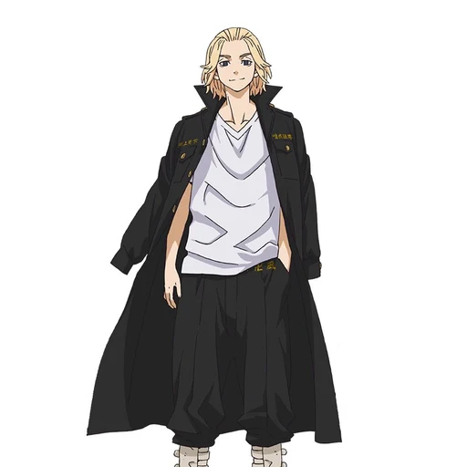 Mikey from Tokyo Revengers, an AI character on folk