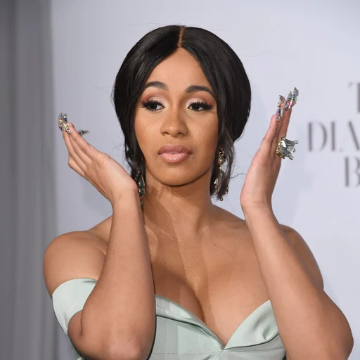 Cardi from American rapper, an AI character on folk