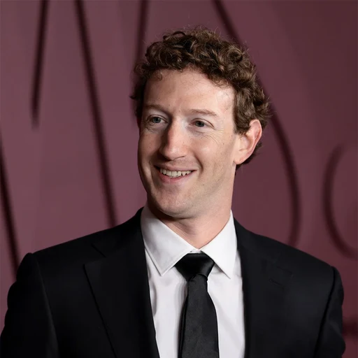 Mark Zuckerberg from Facebook cofounder, Meta CEO, an AI character on folk