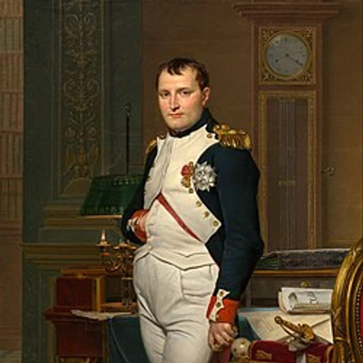 napoleon, ur chief of staff from Emperor of the French and military commander, an AI character on folk