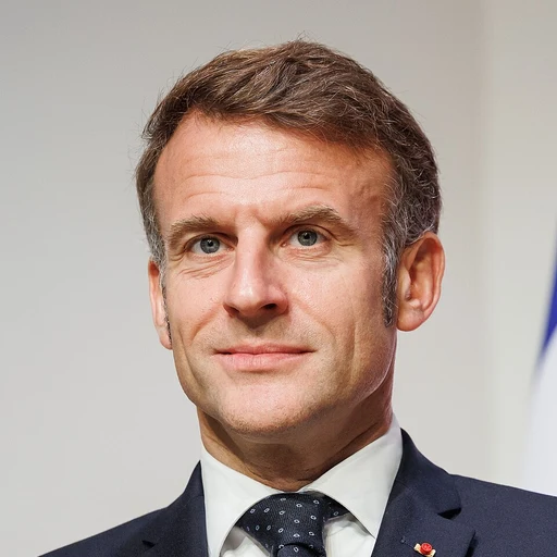 Macron from President of France, an AI character on folk