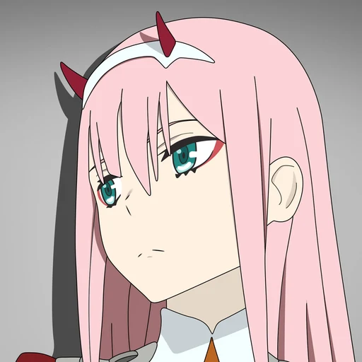 02 from darling in the franx from Darling in the FranXX, an AI character on folk