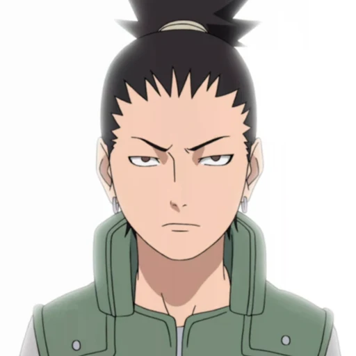 Shikamaru Nara from Naruto, an AI character on folk
