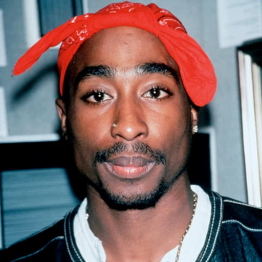 Tupac from rapper and actor, an AI character on folk