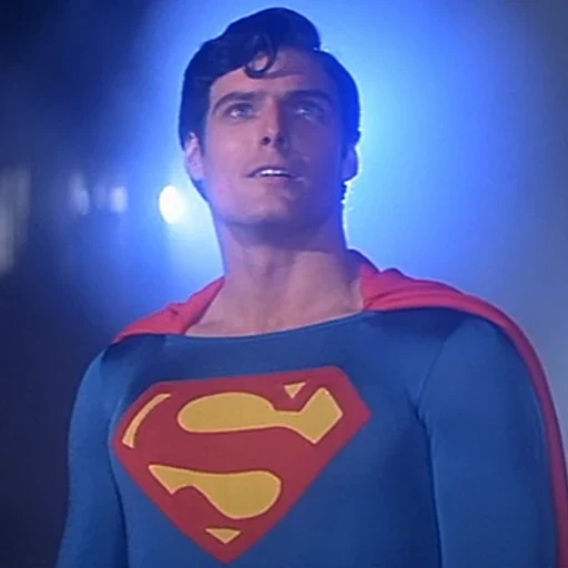 Superman from DC Comics, an AI character on folk
