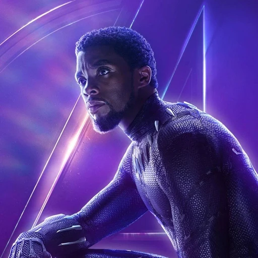 T’Challa from Black Panther, Marvel Cinematic Universe, an AI character on folk