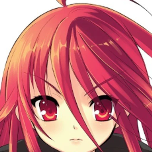 Shana from Shakugan no Shana, an AI character on folk