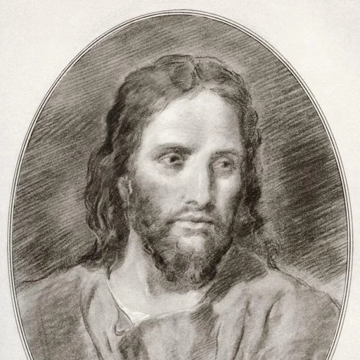 Jesus from first-century Jewish preacher and religious leader, an AI character on folk