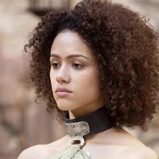 Missandei from Game of Thrones, an AI character on folk