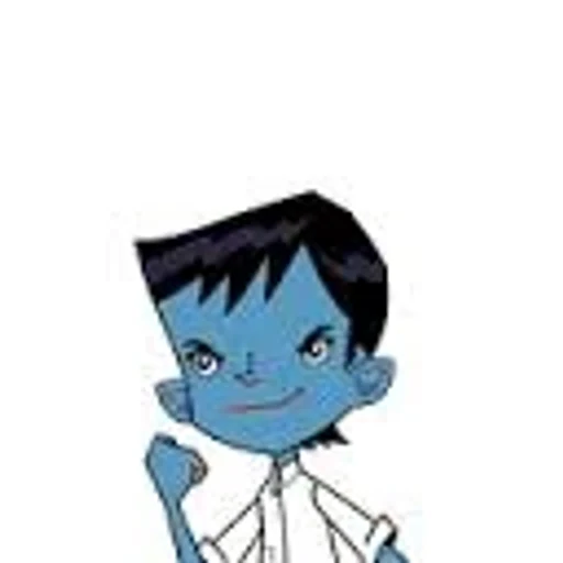 Krish from Roll No. 21, Cartoon Network animated series, an AI character on folk