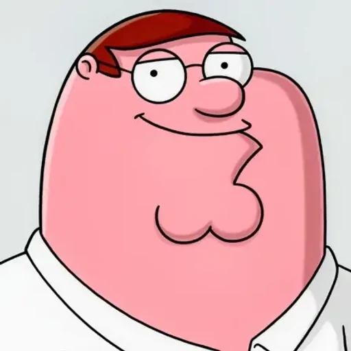 Peter Griffins from Family Guy, an AI character on folk