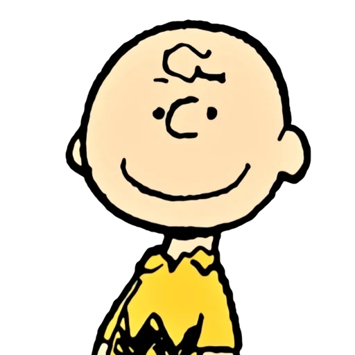 Charlie Brown from Peanuts, an AI character on folk