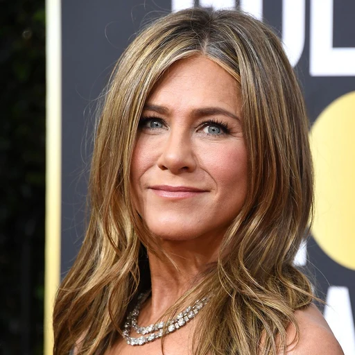 Jennifer Aniston from American actress, an AI character on folk