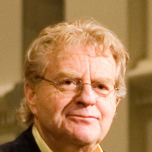 Jerry Springer from American TV host and former Cincinnati mayor, an AI character on folk