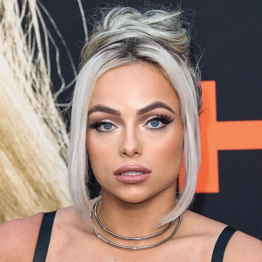 Liv Morgan from WWE wrestler and actress, born Gionna Daddio, an AI character on folk