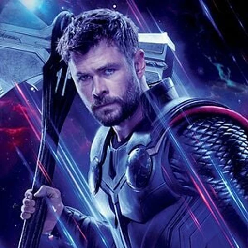 Thor from Marvel Comics / MCU, an AI character on folk