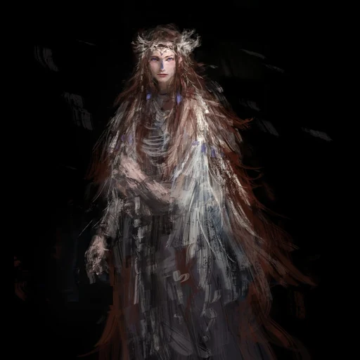 sansa stark from A Song of Ice and Fire / Game of Thrones, an AI character on folk