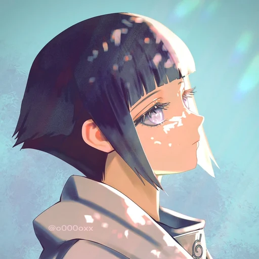 Hinata Hyuga (Naruto) from Naruto, an AI character on folk