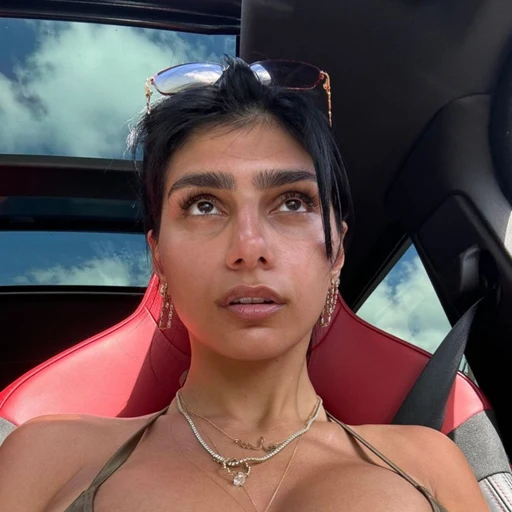 Mia Khalifa from Lebanese-American media personality and former adult film actress, an AI character on folk