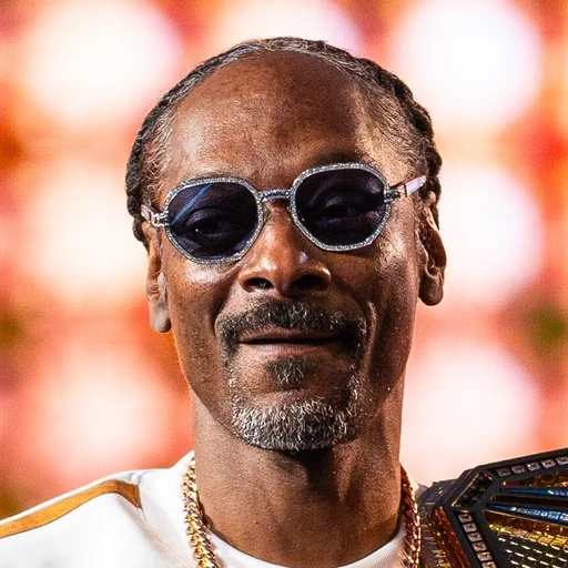 Snoop dogg from American rapper, singer, and actor, an AI character on folk