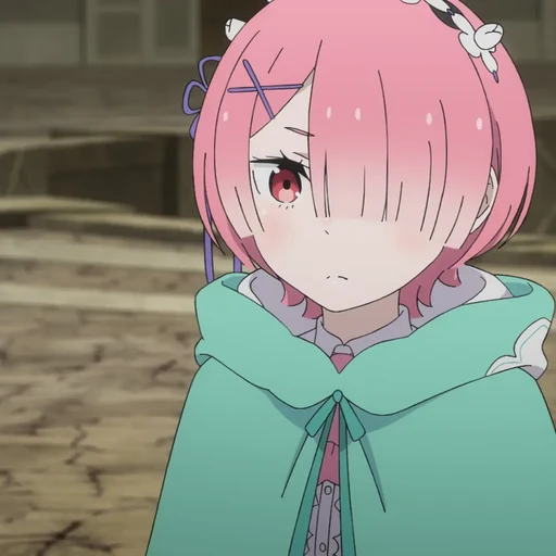 Ram from Re:Zero, an AI character on folk