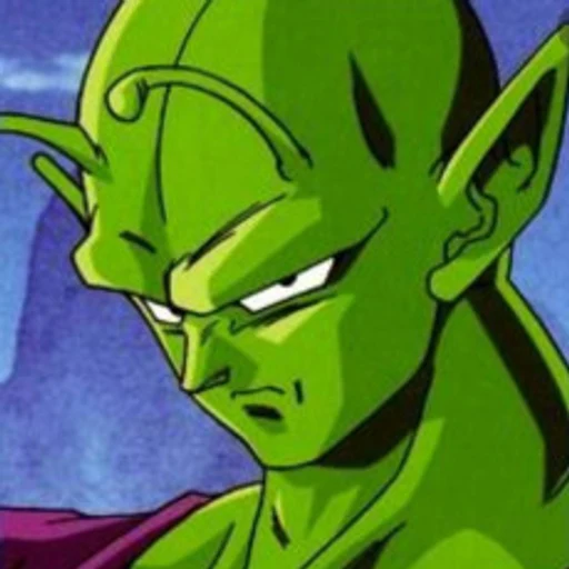 Piccolo from Dragon Ball, an AI character on folk