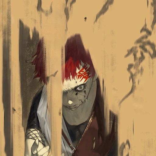 Gaara, an AI character on folk