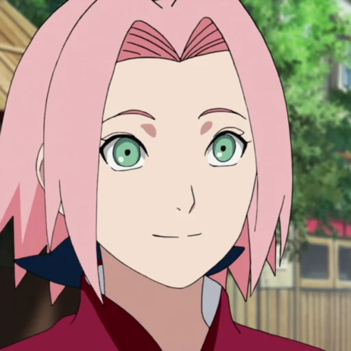 Sakura Haruno from Naruto, an AI character on folk