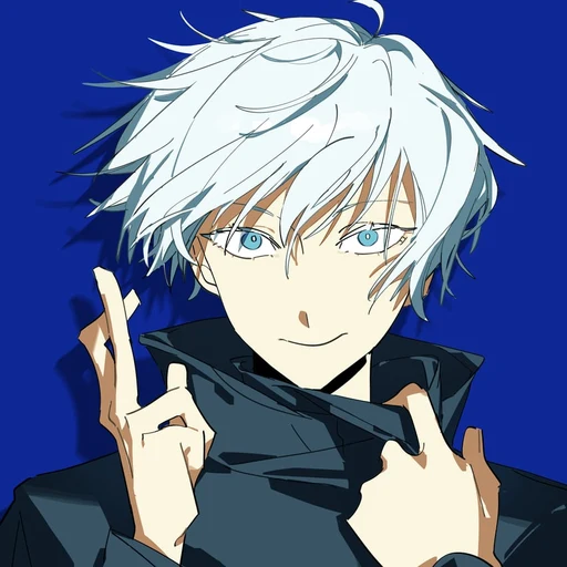 Satoru Gojo, an AI character on folk